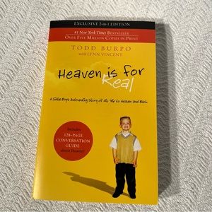 heaven is for real by todd burpo / paperback book